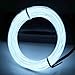 JYtrend 9ft Neon Light El Wire w/Battery Pack - White