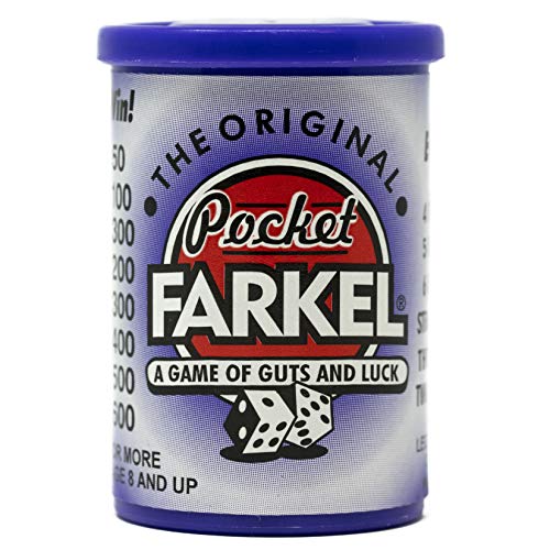 Farkel Purple Pocket Dice Game