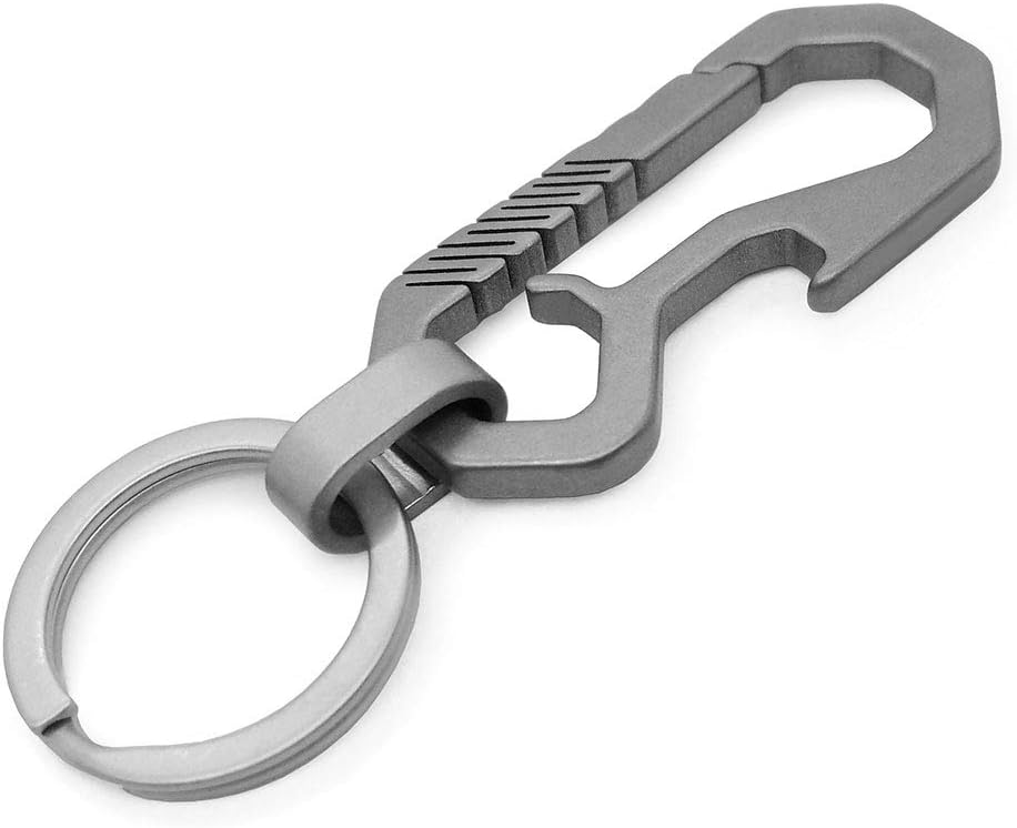 LABEN Titanium Solid Ultra-Light Durable Key Chain