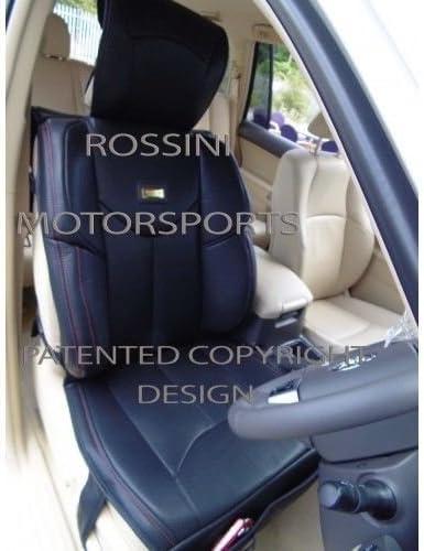 i - TO FIT A DODGE CHALLENGER, CAR SEAT COVERS, YMDX BLACK, BACK SUPPORT CUSHIONS