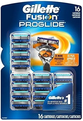 Fusion ProGlide Manual Refill Razor Replacement Cartridges 16 Count by gilete