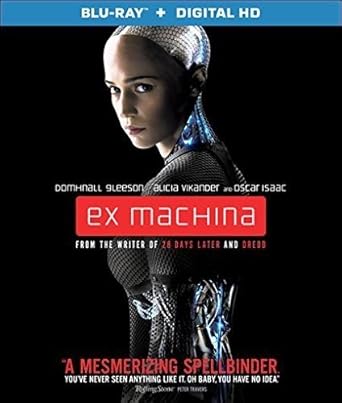 Amazon Com Ex Machina Blu Ray Digital Hd Oscar Isaac Domhnall Gleeson Alicia Vikander Chelsea Li Corey Johnson Evie Wray Alex Garland Movies Tv