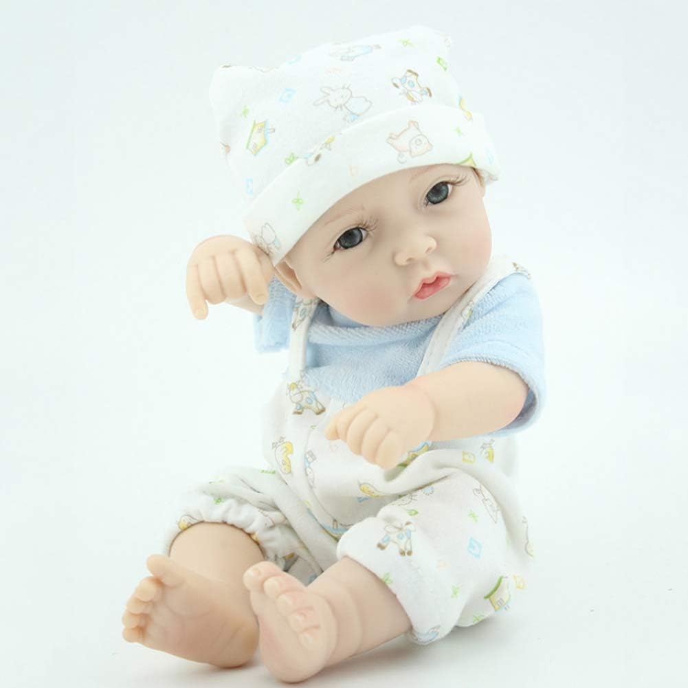 Prezzo NACHEN Reborn Baby Dolls Morbido Silicone Vinile Realistico Ragazzo Bambola Neonato Realistico Bambini Giocattoli Regali 28cm,color1,28cm Offerte