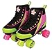 Kandy Skates Delish Black, Lime Green, & Pink Roller Skates