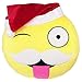 Santa Clause Emoji Christmas Pillow 12