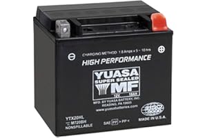 Yuasa YUAM720BH YTX20HL Factory Activated H Series AGM Battery