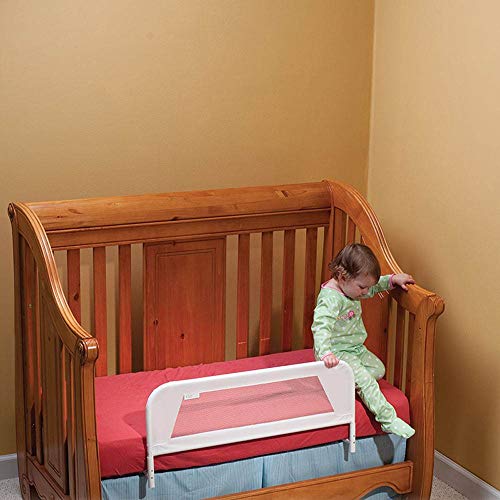 KidCo Quick Assembly Convertible Mesh and Steel Telescopic Toddler Crib