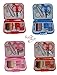 SmartCare Mini Travel Sewing Kit in Storage Case Assorted Colors Set of 4