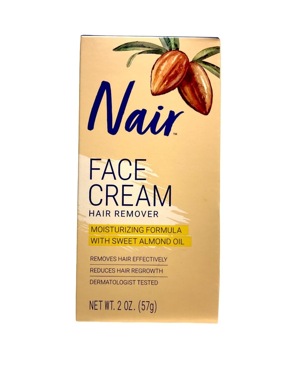 Nair Hair Removal Cream For Face With Special Moisturizers 57g