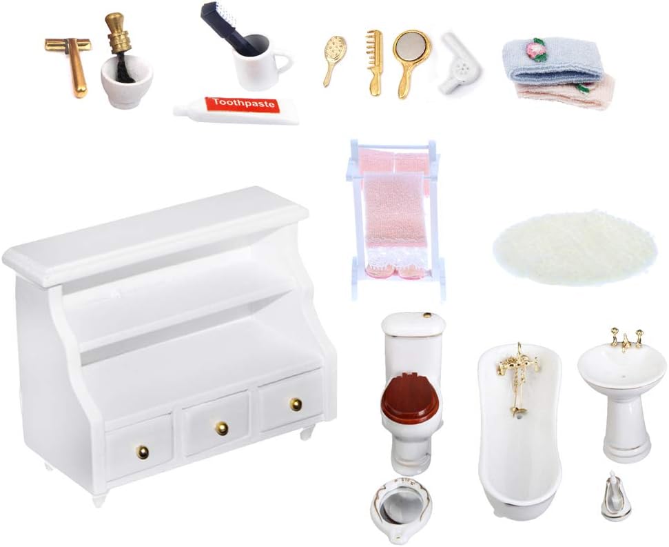 P Prettyia Kit de Muebles en Miniatura Decoración ... - Amazon.es