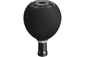 GOMEXUS Power Knob EVA Compatible for Shimano Ultegra 2500-5000 Exsence BB 3000 4000 Daiwa Tatula LT 2500-4000 Saltist Back Bay 3000 4000 Spinning Reel Handle Knob Direct Fitment 38mm Round