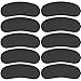 Ballotte Shoe Grips Heel Liner Cushions Insoles - For Oversized Shoes - Improved Shoe Fit and Comfort if Too Big - Feet Protectors for Women Black