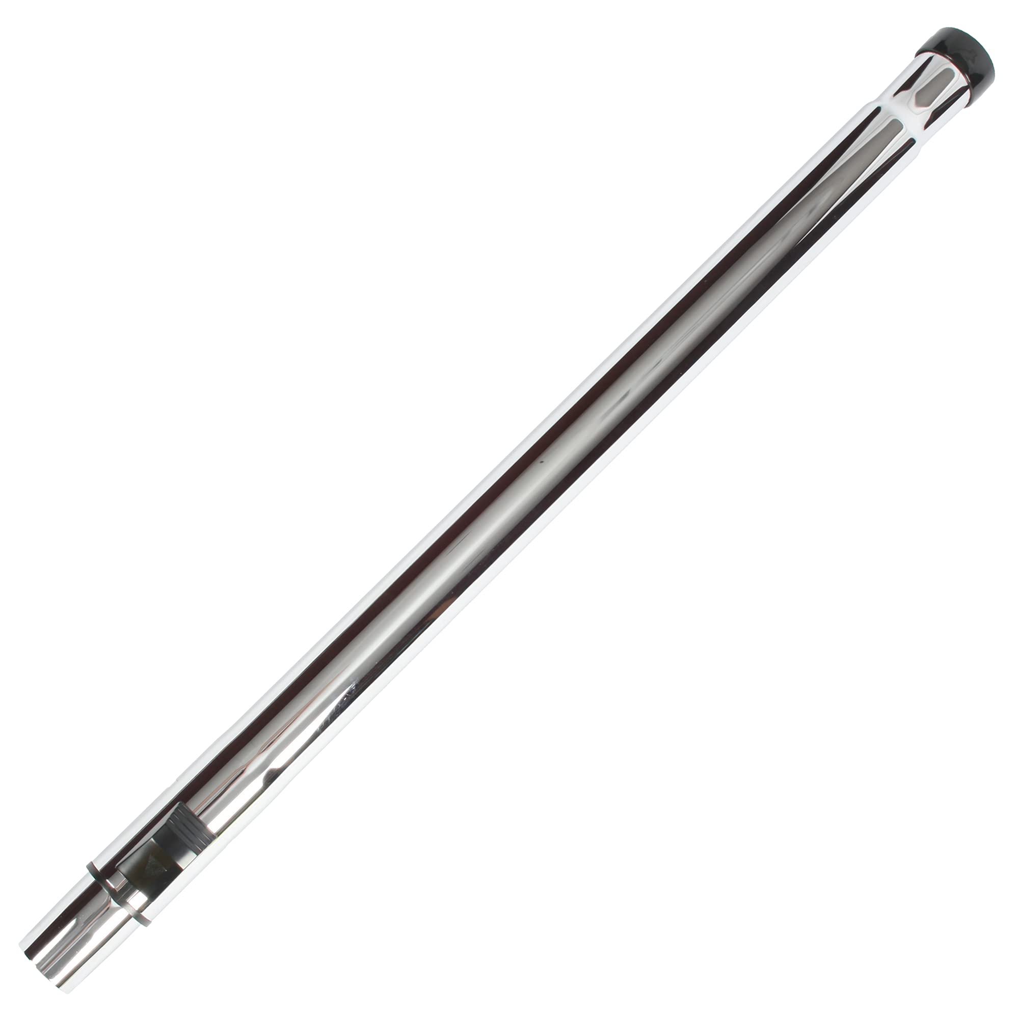 Cen-Tec Systems 34498 Telescopic Wand Vacuum Wand, Nylon Ring Collar, Chromed Steel, No Button