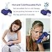 Ice Bags w/Wrap Around Extension Band, Reusable Hot Cold Ice Pack for Sports Injuries, Headaches Hip Shoulder Back Knee Pain Relief 4-Pack, 2-Size