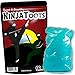 Ninja Toots Cotton Candy Gags Funny Easter Basket Stocking Stuffers for Boys Silly Blue Candy for Kids Easter Basket for Teens Sweet and Stealthy SBD White Elephant Ideas