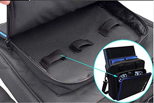 UbiGear Travel Carry Case Bag for Ps4 Playstation 4 Console Shoulder Carrying Black