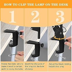 10X Magnifying Glass with Light and Stand 2-in-1