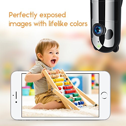 Wireless Baby Monitor Camera,1080P WiFi Security Camera IP Indoor Home Camera with app for Phone,with Night Vision,Two Way Talk,Motion Activated,Cloud Storage,for Pet/Baby/Elder/Nanny Cam