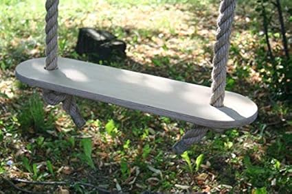 AD Planet High Quality Wooden Square Swing for Home & Garden (Wooden, 24 x 7 inches)
