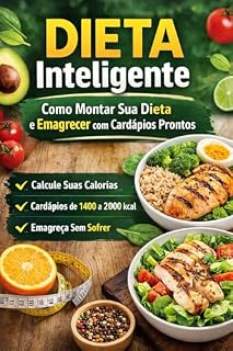 Livro Dieta Inteligente: Como Montar Sua Dieta e Emagrecer com Cardápios Prontos