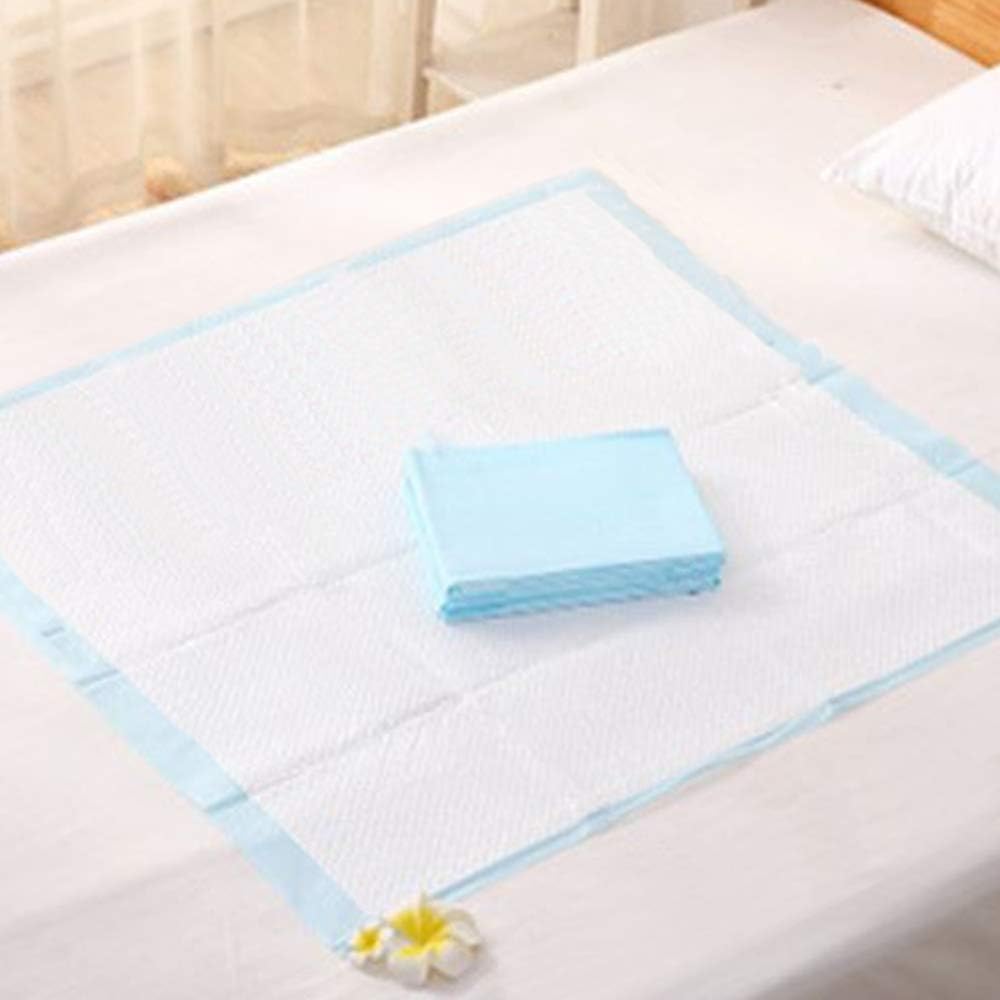 Disposable Bed Pads 32” x 36” Incontinence Pads Heavy Absorbency Underpads Waterproof 5-Layer Protection as Bed Protectors and Pee Pads (36x32 Inch (Pack of 50)): Health & Personal Care