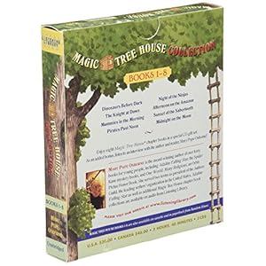 Magic Tree House Collection: Books 1-8: Dinosaurs Before Dark, The Knight at Dawn, Mummies in the Morning, Pirates Past Noon, Night of the Ninjas, ...