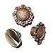 Spiral Berry Concho - Antique Copper 10 Pack 3306-28