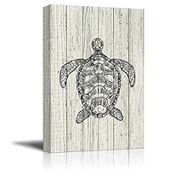 Canvas Wall Art Feather and Animals Canvas Prints Home Artwork Decoration for Living Room,Bedroom - 12x18 inches