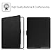Fintie NOOK GlowLight Plus SlimShell Case - The Thinnest and Lightest Leather Cover for Barnes & Noble NOOK GlowLight Plus eReader 2015 Release Model# BNRV510 (NOT Fit Nook GlowLight 3 2017), Black