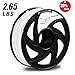 3D Mars PLA 3D Filament, 1.75 mm PLA 3D Printer Filament, 2.65 LBS(1.2KG), Dimensional Accuracy +/- 0.05mm, 1.75 mm Filament for Most 3D Printer, White