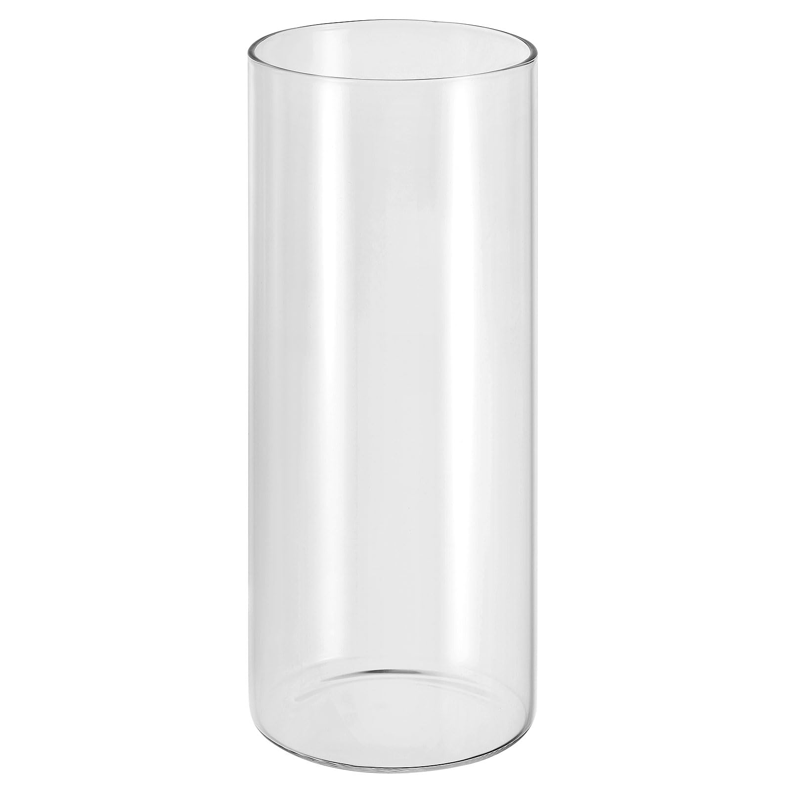 PATIKIL Clear Glass Cylinder Vase, 7.9" Tall and 3.1" Dia Tabletop Flowers Vase Floating Candle Holder Vase for Home Decor Wedding Centerpieces(28.7oz)