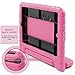BUDDIBOX iPad Mini Case,  [EVA Series] Shock Resistant [Kids Safe][STAND Feature] Carrying Case for Apple Mini iPad 1 / 2 / 3 / 4 and Retina, (Pink)