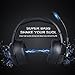 TUSBIKO Bluetooth Headphones, Ear Stereo V4.2 Bluetooth Earbuds w/Mic,Fast Charging Sweatproof Neckband Sport Earphones,10Hrs Working Time, CVC6.0 Noise Cancelling Headset