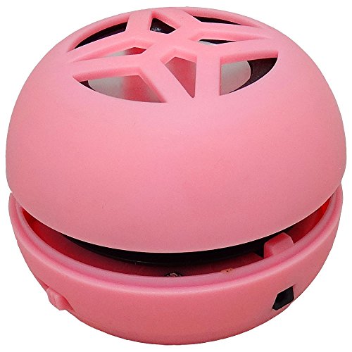 Mini caixa de som portátil Maxprint 2w rosa - 605237