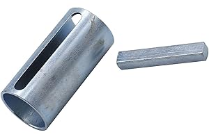 1" to 1-1/8 inch 1/4" Key Crank Shaft Sleeve Adapter for Gas Engine Pulley Bore Reducer Predator Sleeve Bushing W/Key