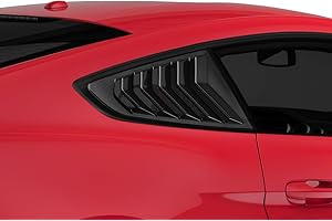 SpeedForm Sport Quarter Window Louver in Carbon Fiber Fits Ford Mustang Fastback 2015-2020