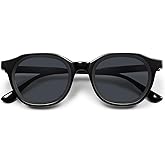 VANLINKER Retro Round Sunglasses for Men Women Vintage Circle Shades VL9829 46mm