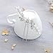 Unicra Wedding Hair Pin Decorative for Bridal(Pack of two) (Silver)