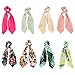 Makone Baby Headband with Bows Infant Nylon Newborn Handmade Bows for Girls