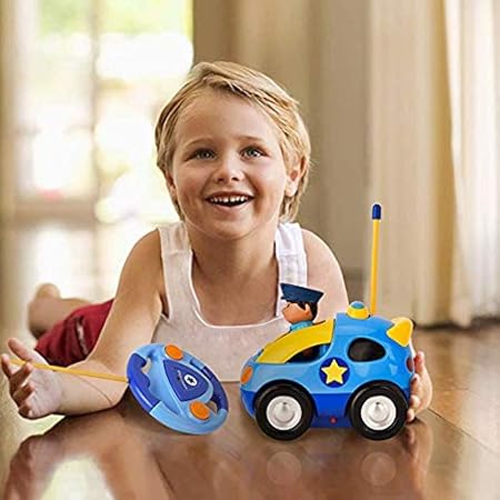 Nschjz Jouet Pour Fille Garcon De 2 Ans Jouet Voiture Bebe Voiture Telecommandee Rc Voiture Rechargeable Avec Musique Et Lumiere Cadeau Anniversaire Pour Enfant Fille Garcon 3 4 Ans Vehicules Jeux Et
