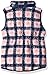 Nautica Girls' Plaid Sherpa Vest