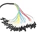 Seismic Audio - New 32 Channel XLR Send Splitter Snake Cable with Box - Two Trunks 15' and 30' Fantails - Pro Audio Stage, Studio, Road Split Y Extension Cables