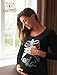 Halloween Pregnant Xray Skeleton Baby Boy Pregnancy Maternity Long Sleeve Shirt