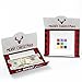 Big Dot of Happiness Prancing Plaid - Christmas and Holiday Buffalo Plaid Money and Gift Card Holders - Set of 8