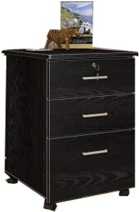 Drawer Nightstand Office Filing Cabinet With Lock Drawer Information Cabinet Low Cabinet Table Storage Cabinet Bedside Table Color Black Size One Size Amazon Ca Home Kitchen