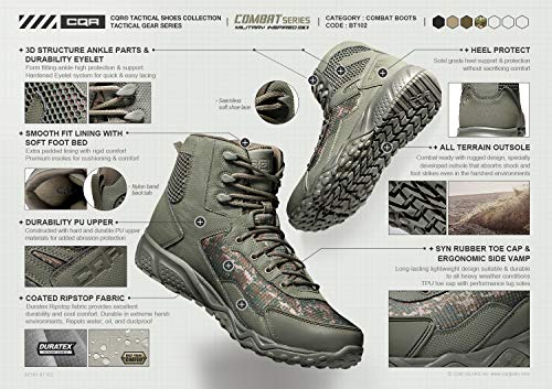 cqr men's military tactical boots
