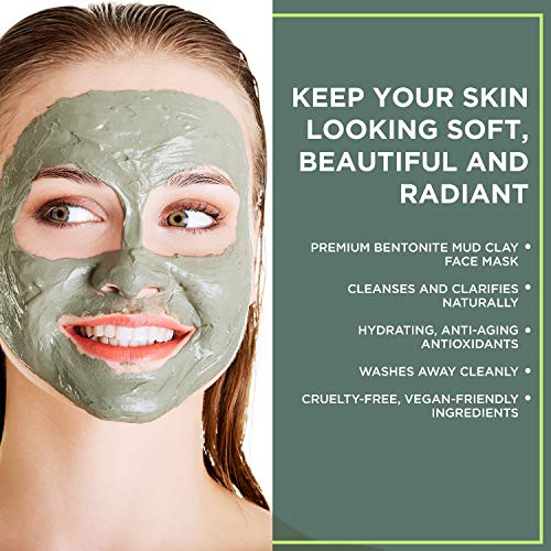 Green Tea Face Mask with Bentonite Clay — Works Wonders for Pores, Acne
