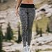 Women Leggings, Gillberry Women Sports Trousers Athletic Gym Workout Fitness Yoga Leggings Pants (S, Gray+Black)