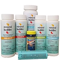 Carefree Stuff Nature2 Generic Mineral Buddies Spa Boss Mineral Purifier Kit - Includes Free AquaCheck Test Strips