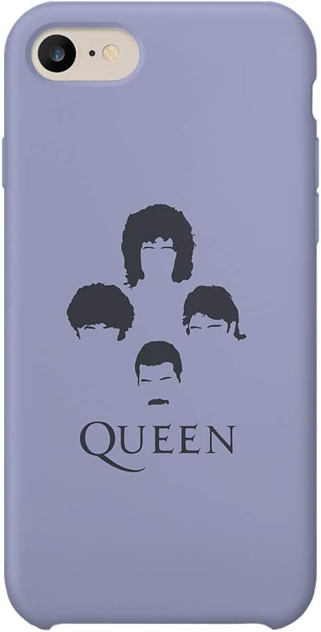GlamourLab Queen Characters Shadows Music Band_R2540 Carcasa De Telefono Estuche Protector Case Cover Hard Plastic Compatible With For iPhone 7 Novelty Present Birthday